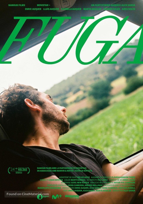Fuga - Spanish Movie Poster
