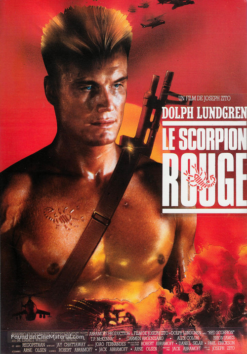 Red Scorpion - French Movie Poster