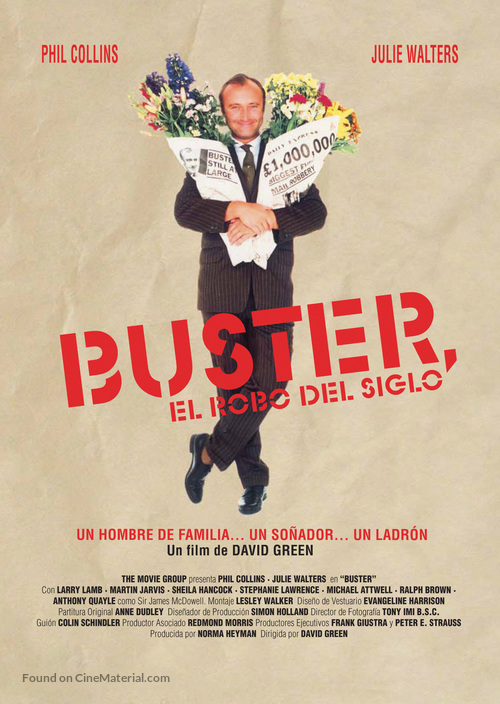 Buster - Spanish Movie Poster