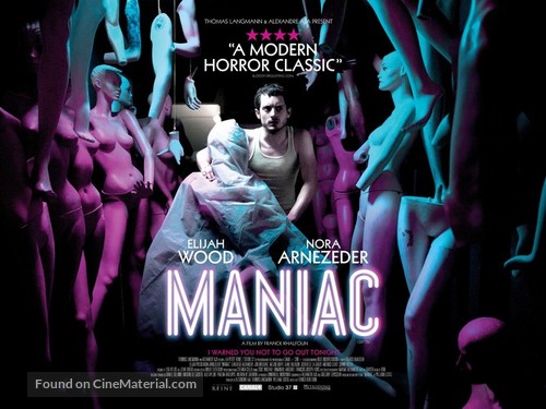 Maniac - British Movie Poster