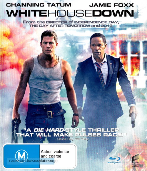 White House Down - Australian Blu-Ray movie cover