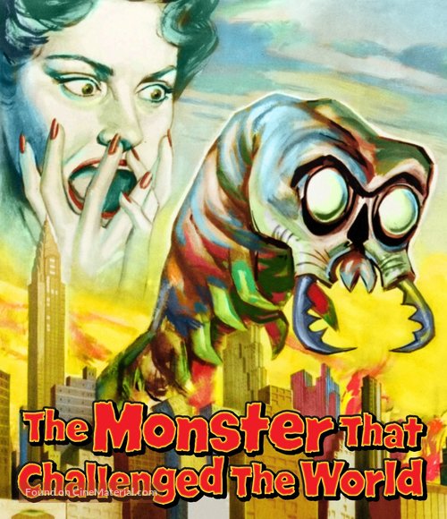 The Monster That Challenged the World - Blu-Ray movie cover