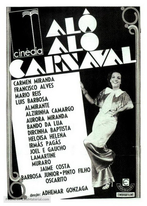 Al&ocirc; Al&ocirc; Carnaval - Brazilian Movie Poster