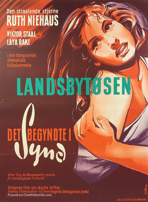 Am Anfang war es S&uuml;nde - Danish Movie Poster