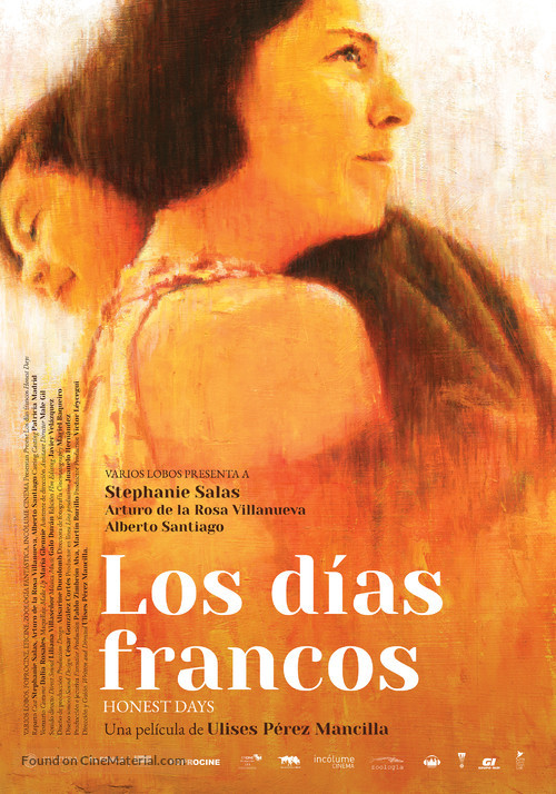 Los D&iacute;as Francos - Mexican Movie Poster