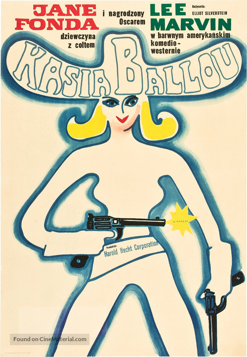 Cat Ballou - Polish Movie Poster