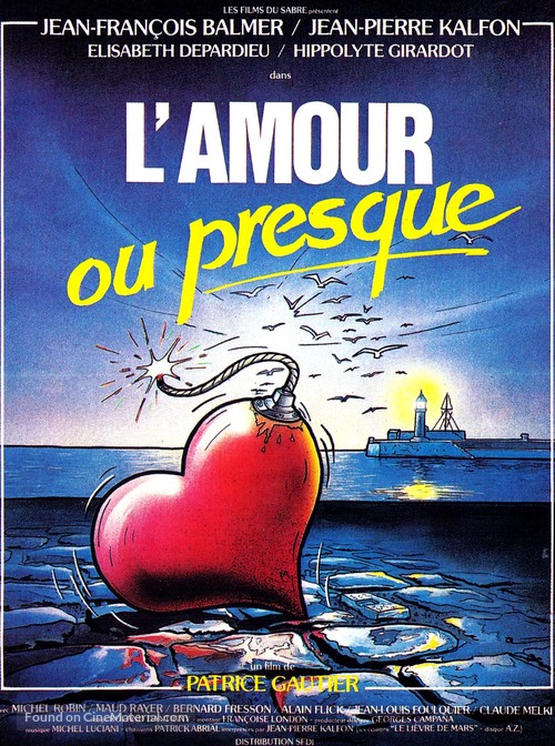 L&#039;amour ou presque - French Movie Poster
