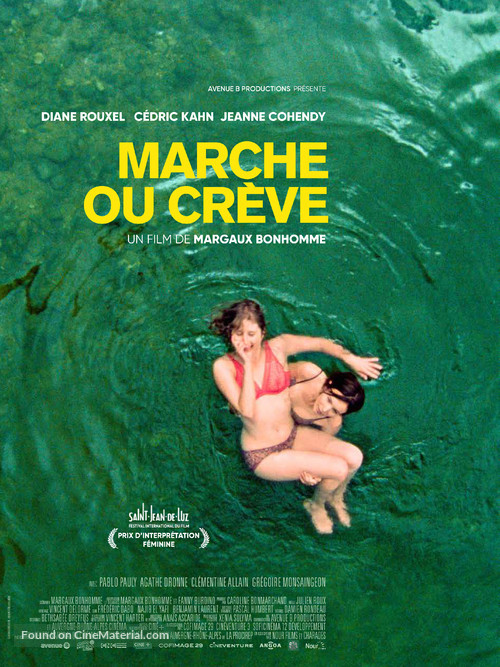 Marche ou cr&egrave;ve - French Movie Poster