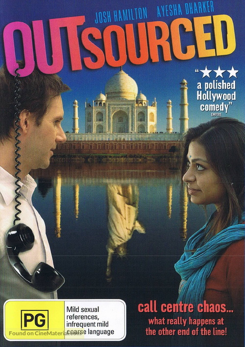 Outsourced - Australian DVD movie cover