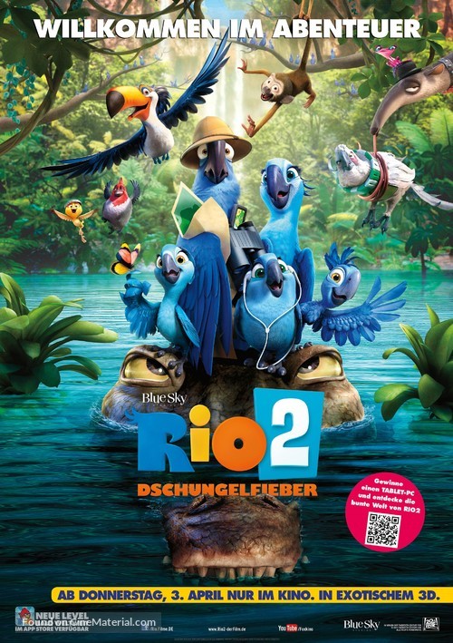 Rio 2 - German Movie Poster