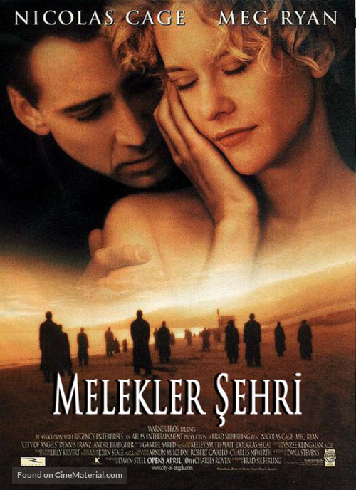 City Of Angels - Turkish Movie Poster