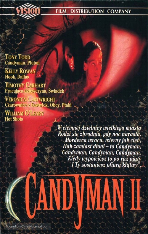 Candyman: Farewell to the Flesh - Polish Movie Cover