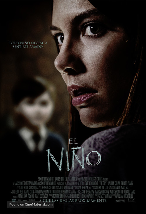 The Boy - Argentinian Movie Poster