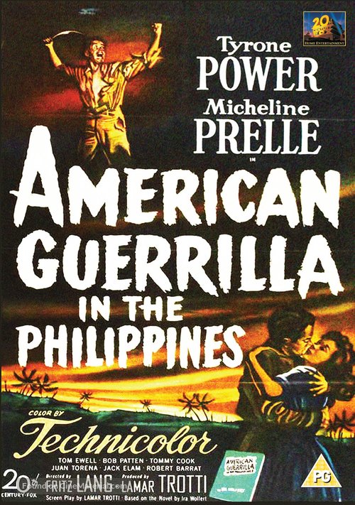 American Guerrilla in the Philippines - British DVD movie cover