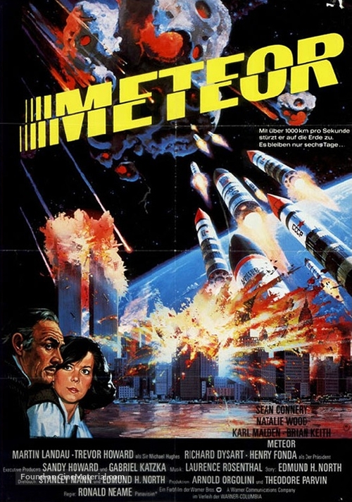 Meteor - German Movie Poster