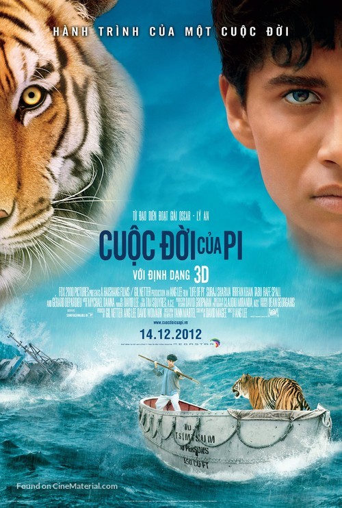 Life of Pi - Vietnamese Movie Poster