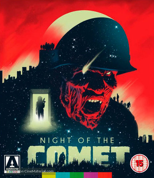 Night of the Comet - British Blu-Ray movie cover