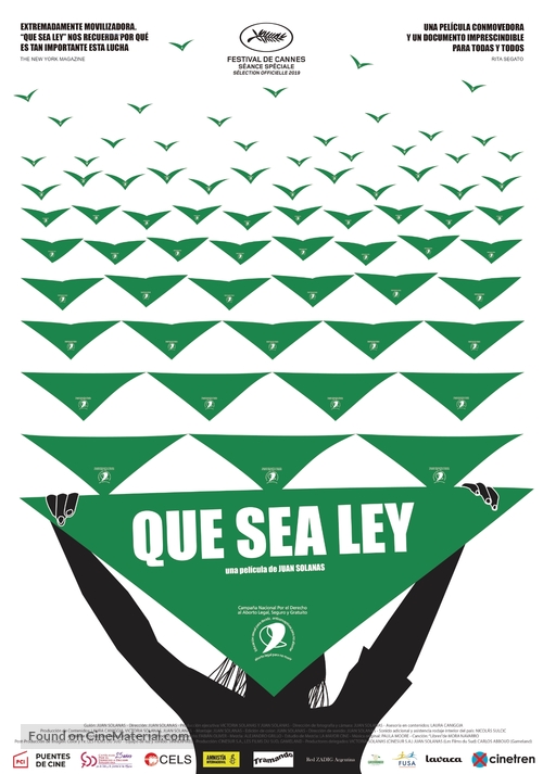Que Sea Ley - Argentinian Movie Poster