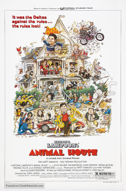 Animal House - Theatrical movie poster