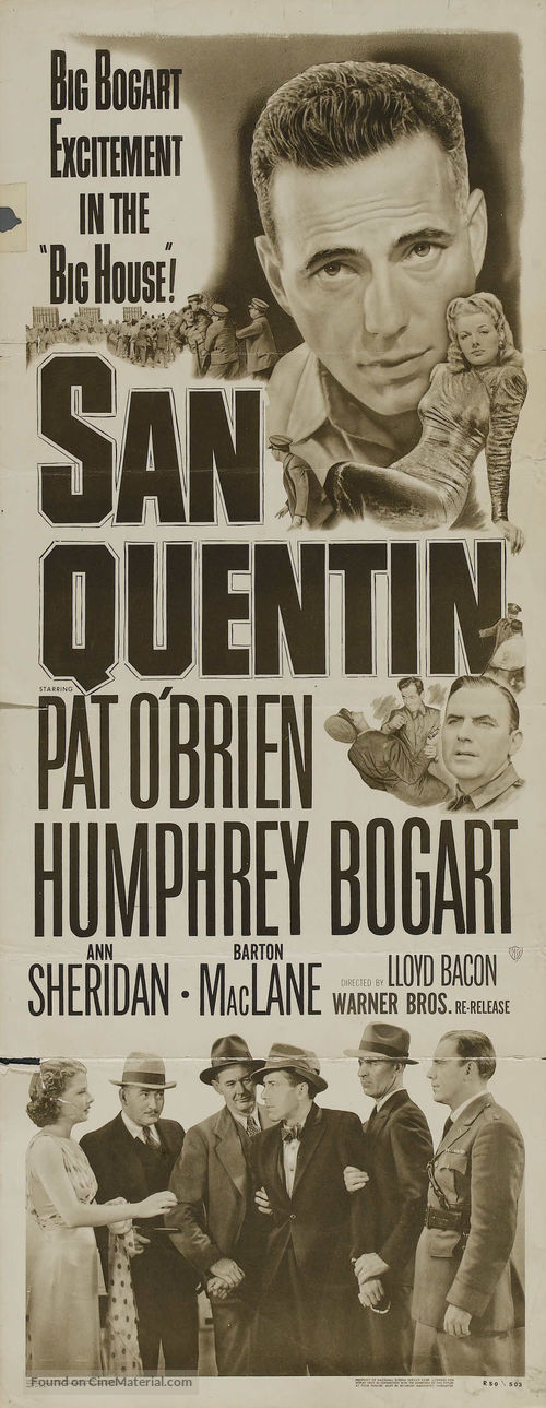 San Quentin - Re-release movie poster