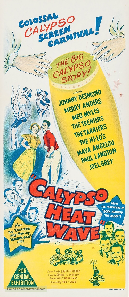 Calypso Heat Wave - Australian Movie Poster