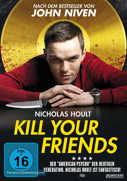 Kill Your Friends - German DVD movie cover