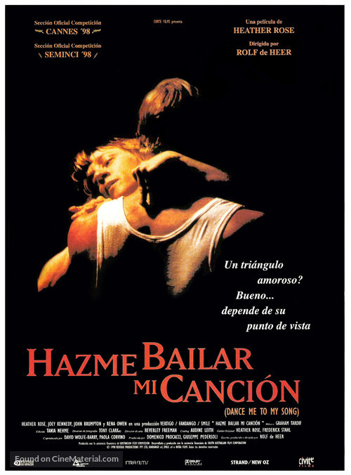 Dance Me to My Song - Spanish Movie Poster