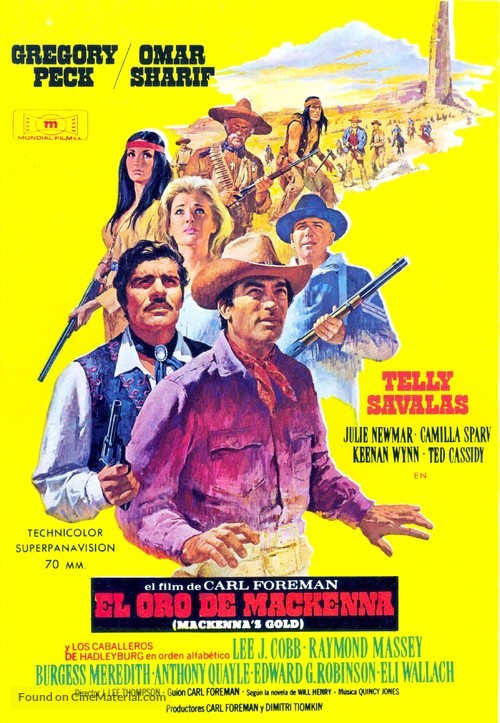 Mackenna's Gold - Spanish Movie Poster