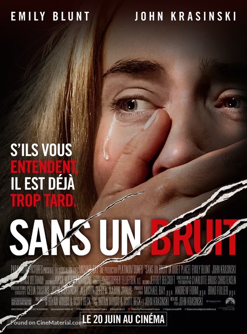A Quiet Place - French Movie Poster