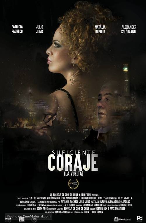 Suficiente coraje - Chilean Movie Poster