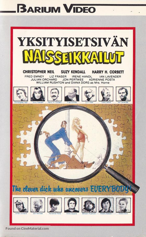 Adventures of a Private Eye - Finnish VHS movie cover