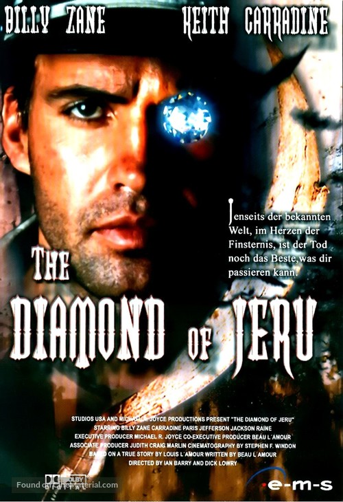 The Diamond of Jeru - German Movie Cover