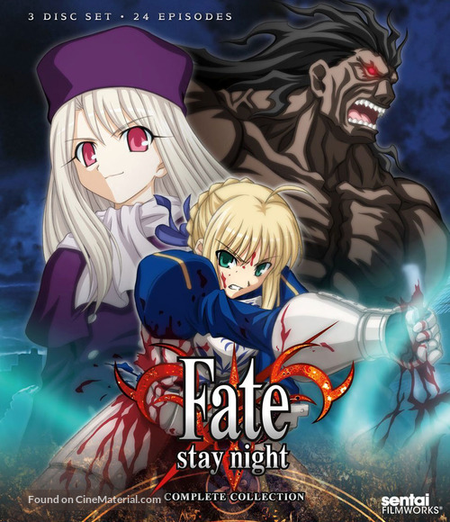 &quot;Fate/Stay Night&quot; - Blu-Ray movie cover