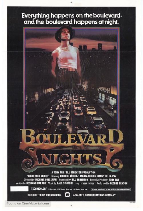 Boulevard Nights - Movie Poster