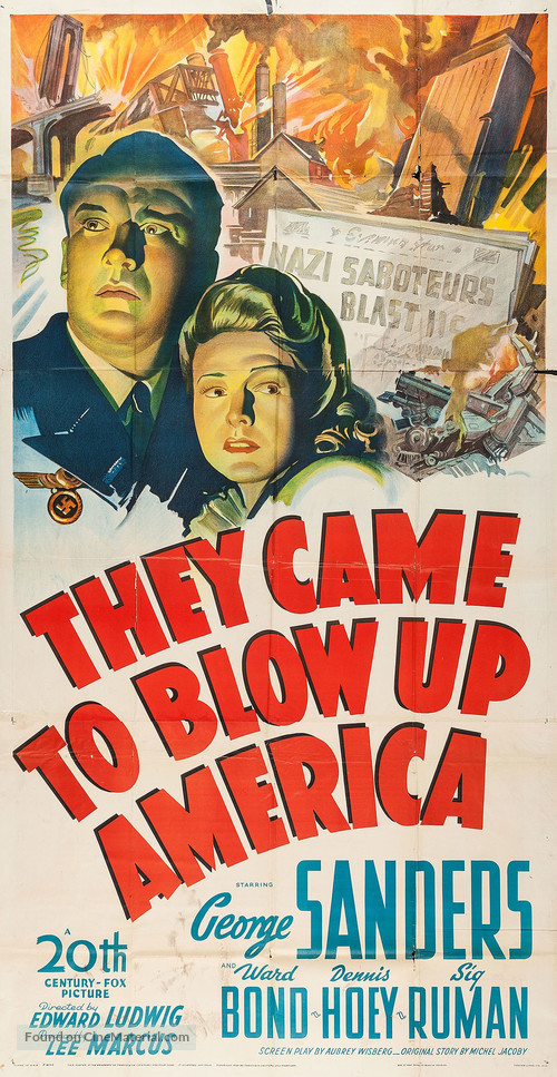 They Came to Blow Up America - Movie Poster