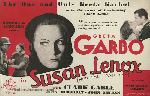 Susan Lenox - poster