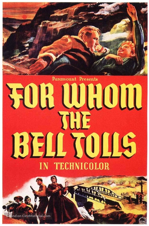 For Whom the Bell Tolls - Movie Poster