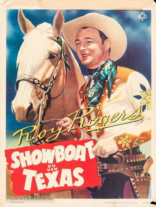 The Yellow Rose of Texas - Belgian Movie Poster