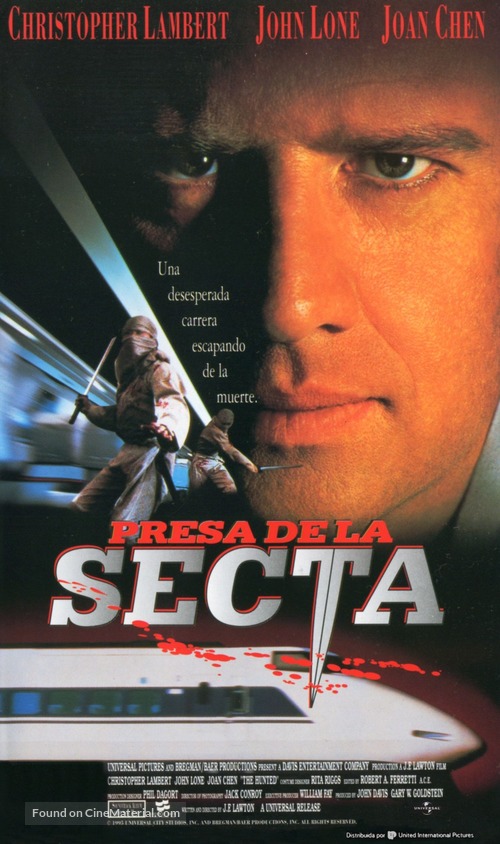 The Hunted - Spanish Movie Cover