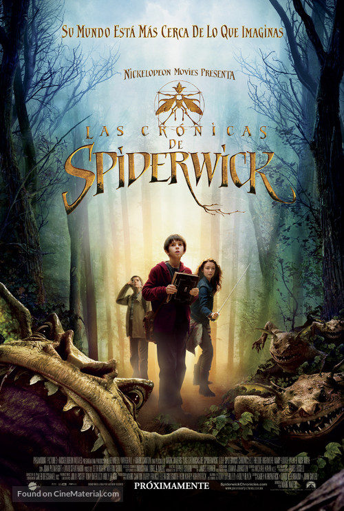 The Spiderwick Chronicles - Mexican poster