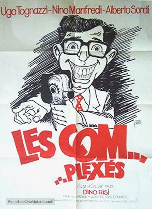 Complessi, I - French Movie Poster