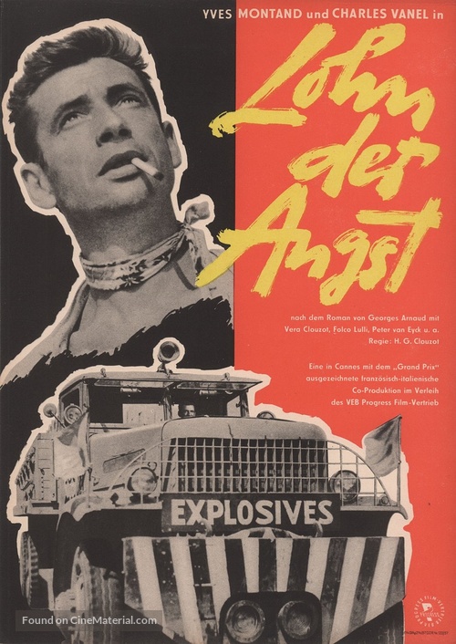 Le salaire de la peur - German Movie Poster