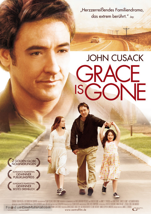 Grace Is Gone - German Movie Poster