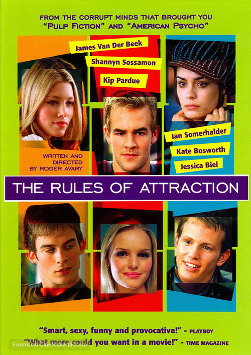 The Rules of Attraction - Movie Cover