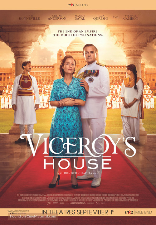 Viceroy&#039;s House - Canadian Movie Poster