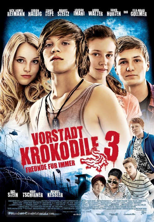 Vorstadtkrokodile 3 - Swiss Movie Poster