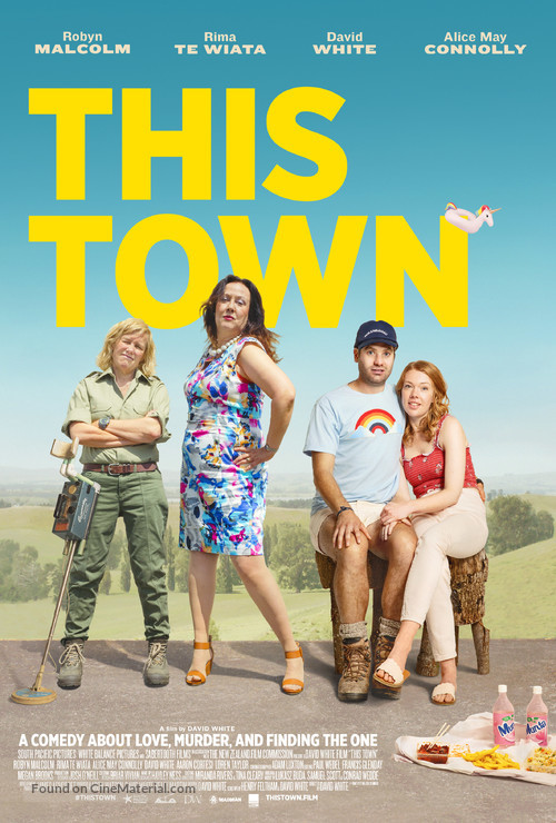 This Town - New Zealand Movie Poster