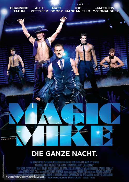 Magic Mike - German Movie Poster