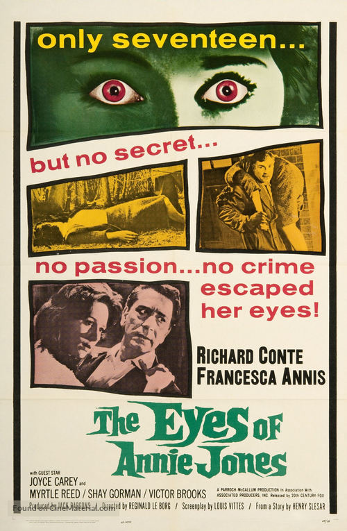 The Eyes of Annie Jones - Movie Poster