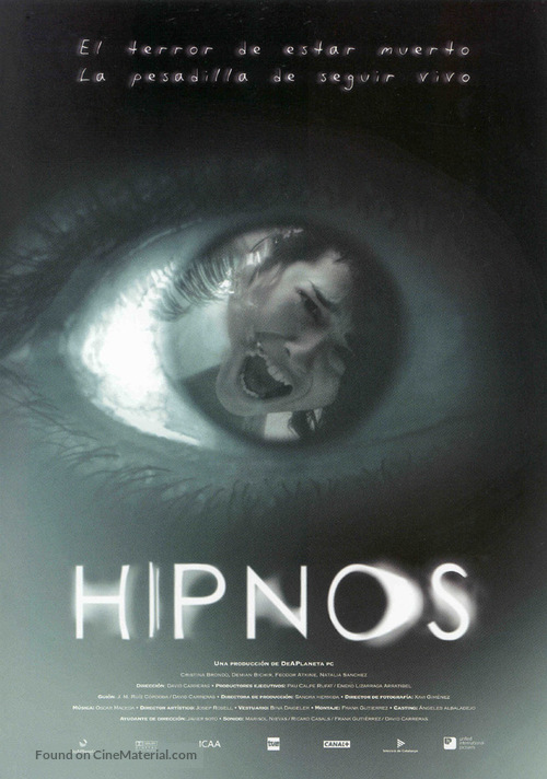 Hipnos - Spanish Movie Poster